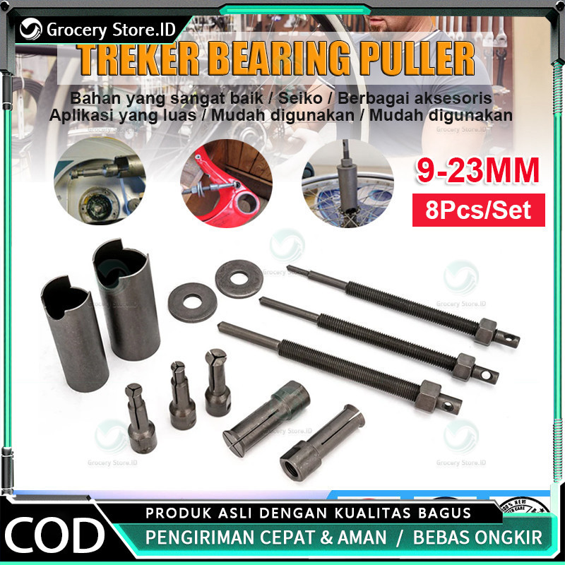 Treker Bearing Puller Set 8pcs 9-23mm Treker Special Tool Bearing Bearing In Motorcycle Box Bearing 