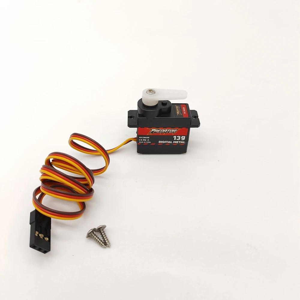 FMS 13g gital Metal Servo 460mm Wire Length for RC Plane Model