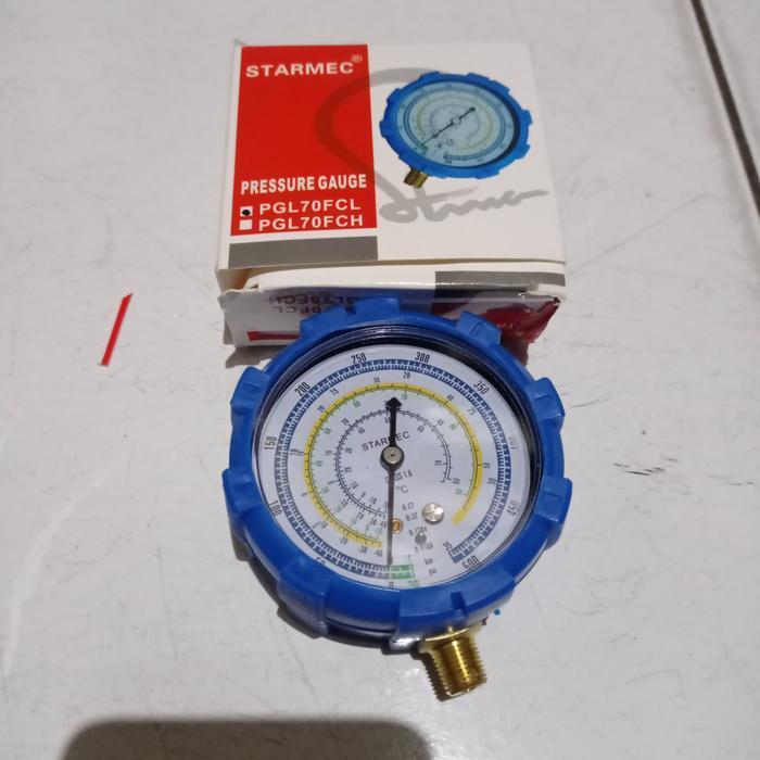 HIGH REFRIGERANT GAUGE 500Psi - 500psi