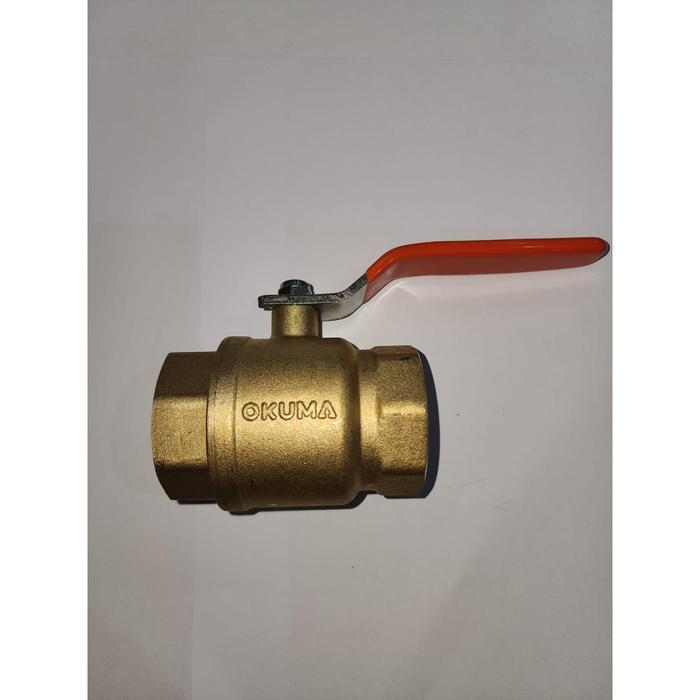 BALL VALVE 2"INCH DRAT KUNINGAN