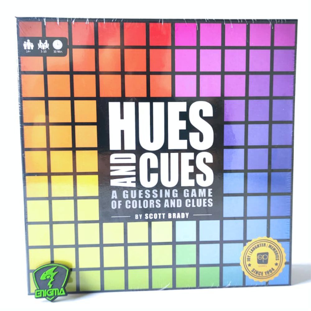 HUES AND CUES BOARD GAME - PERMAINAN PAPAN - ENIGMAZONE