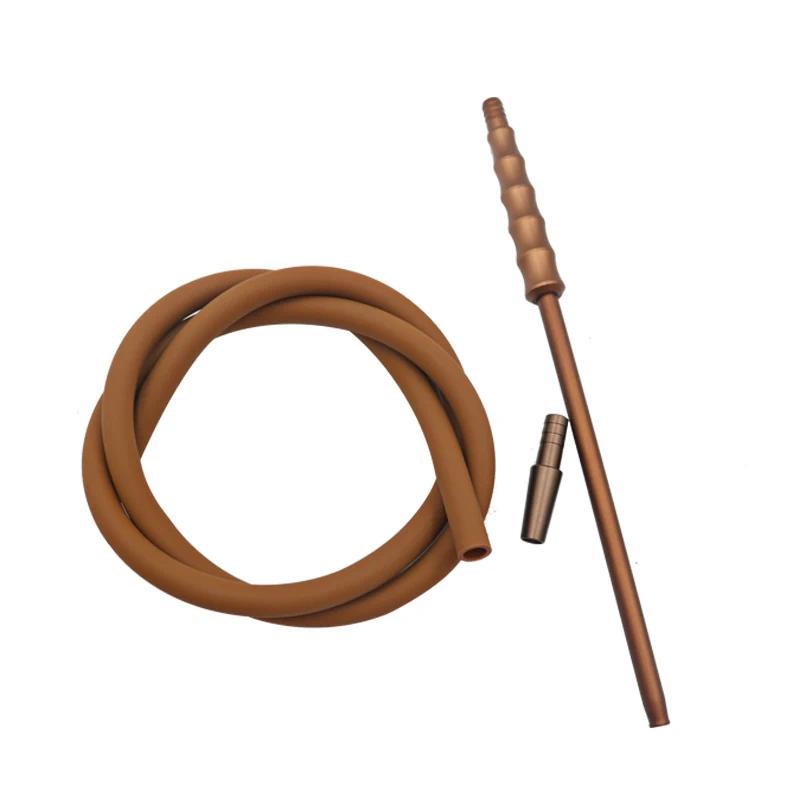 SY Hookah  Hose with Aluminum Stem Silicone Hose  Hookah Hose Modern  Pipe