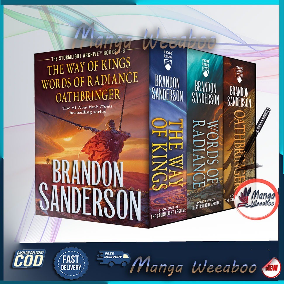 Stormlight Archive MM Books 1-3 ~ Eng -MW