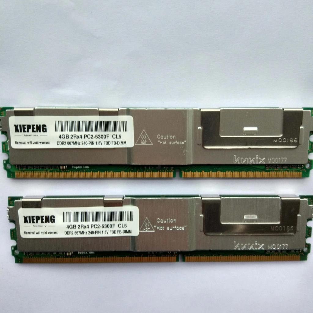 forDell PowerEdge M600 M1000e M600 2950 III 2900 III 1955 1950 III Server RAM 8GB DDR2 ECC Fully Buf