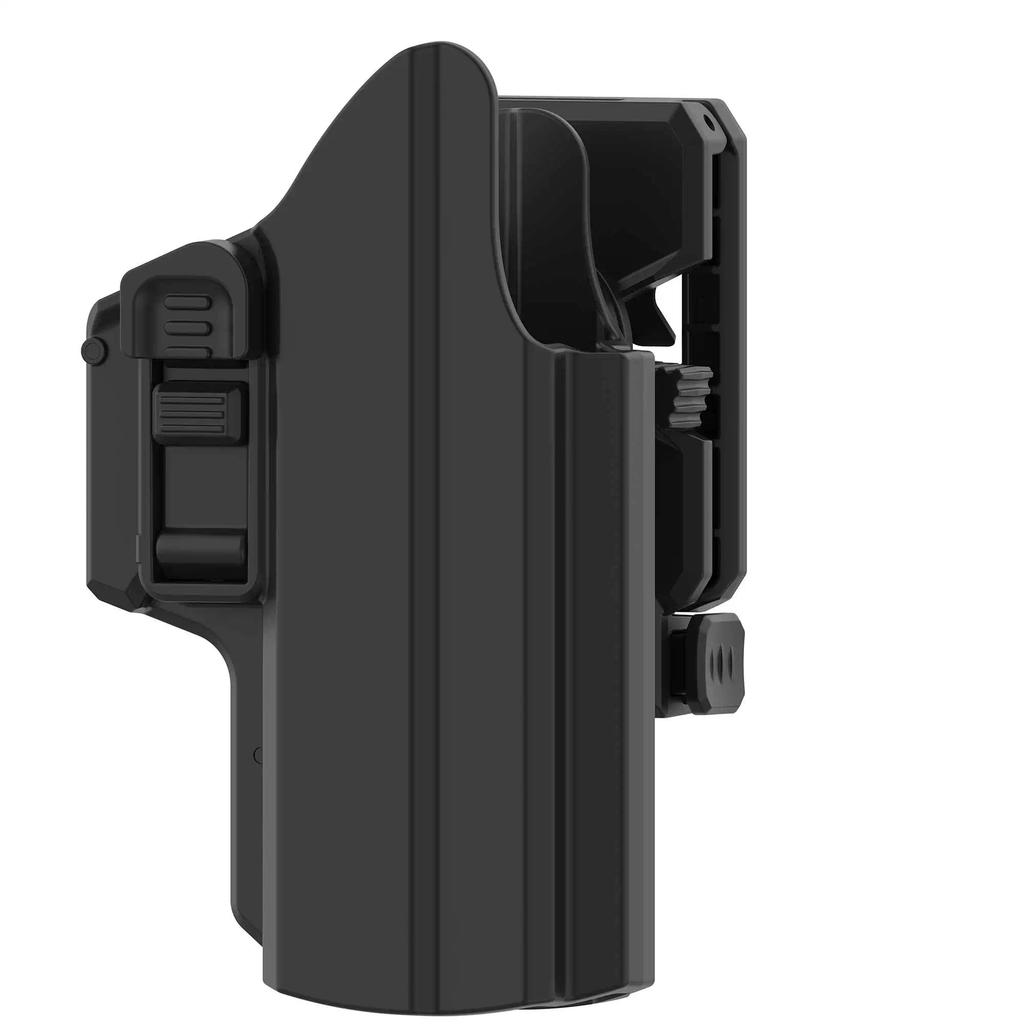 Polymer OWB Holster,IPSC Universal Gun Holster,Shooting Training, Mated Belt Clip Attament, Glock/SW