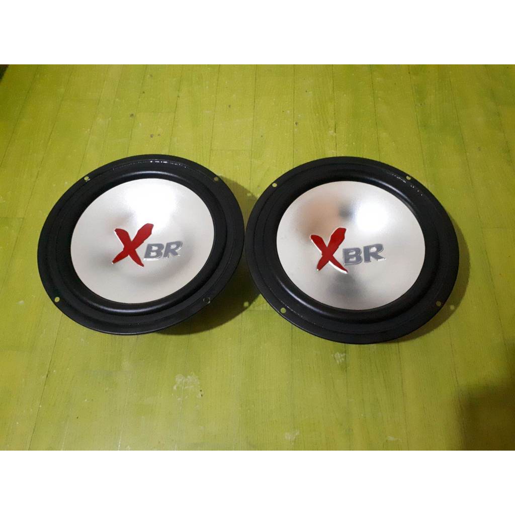 speaker 8 inch 2pcs woofer polytron xbr original (bekas)