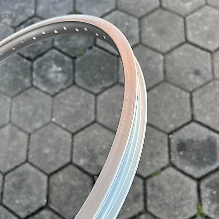 Rims 20 48 Hole Bmx 48H Araya 20He Mp-707X Original Single Wall Silver