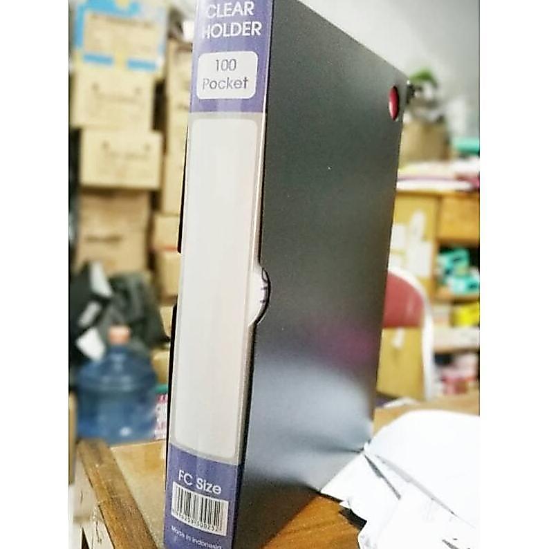 Clear Holder 100 Lembar Ch100 Folio Foler One Map Plastik Dokumen