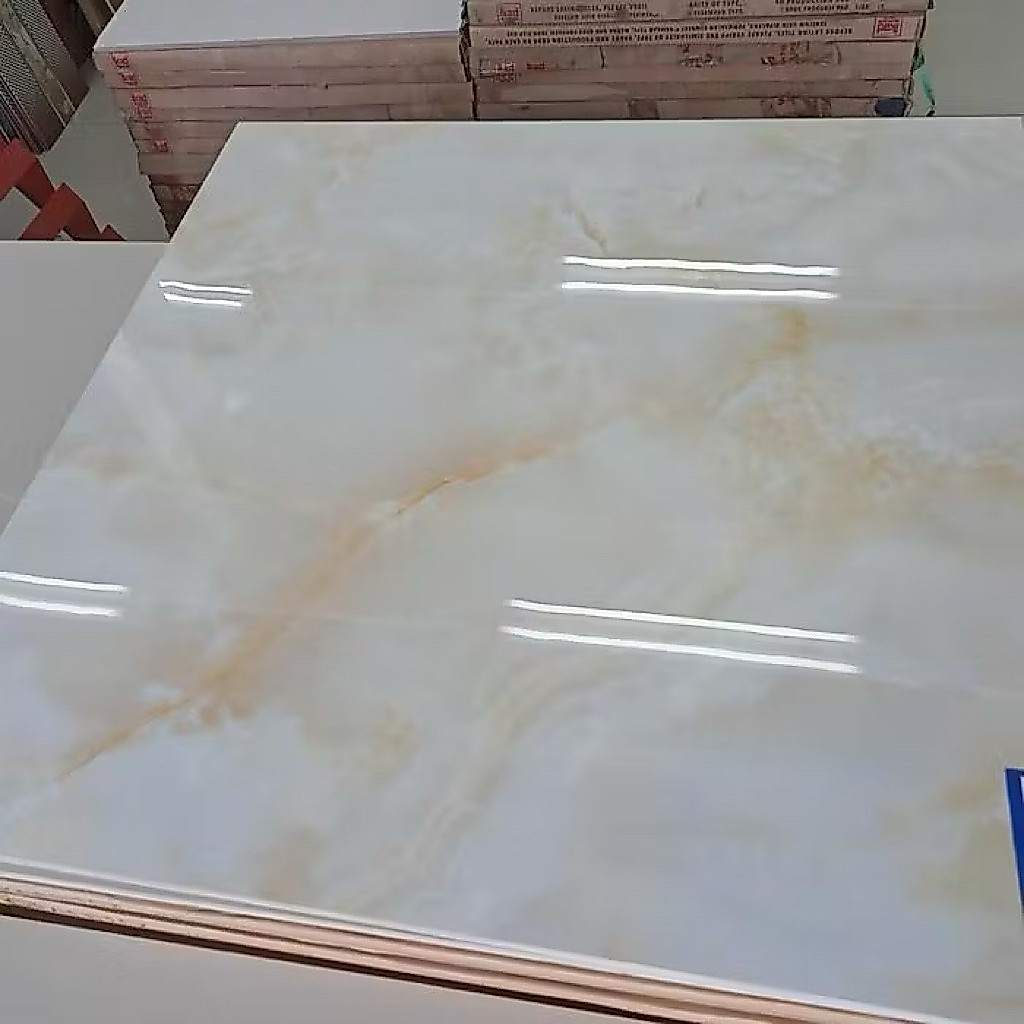Granit 60x60 Corail L Cream Garuda Tile Nano Poles KW1 | Granit Lantai Cream Elegan Minimalis Premiu