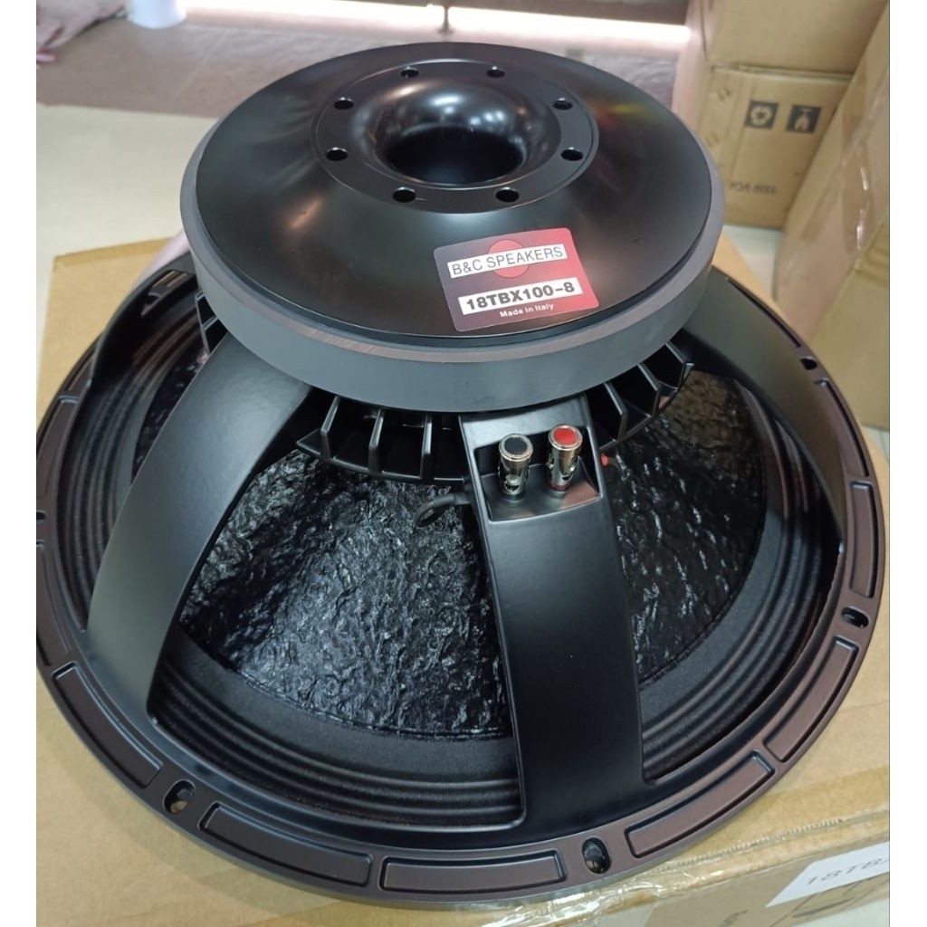 Komponen Speaker B&C TBX100  inch  TBX100 ( Subwoofer )