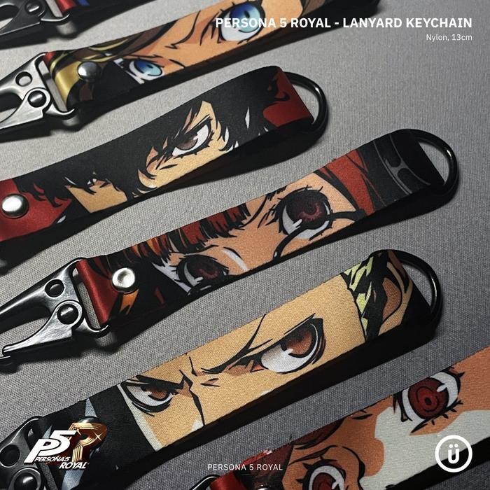 

READY Persona 5 Royal - Critical Hit Character Cut-ins Lanyard Keychain (Fanmade) - Crow
