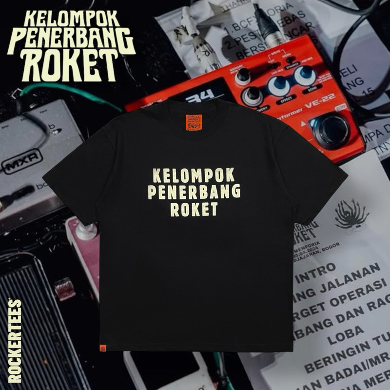 (COD) KELOMPOK PENERBANG ROKET - TIPOGRAFI OFFICIAL MERCHANDISE