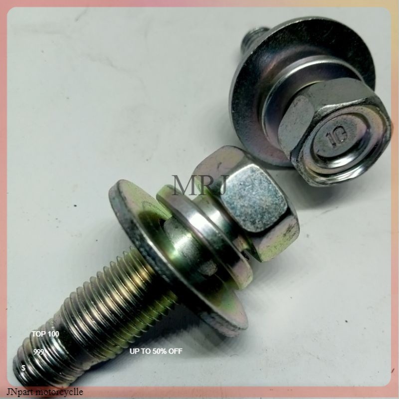 baut  m12 original baut asli Dobel ring panjang 3cm baut 17 m12x30 Baut jok canter
