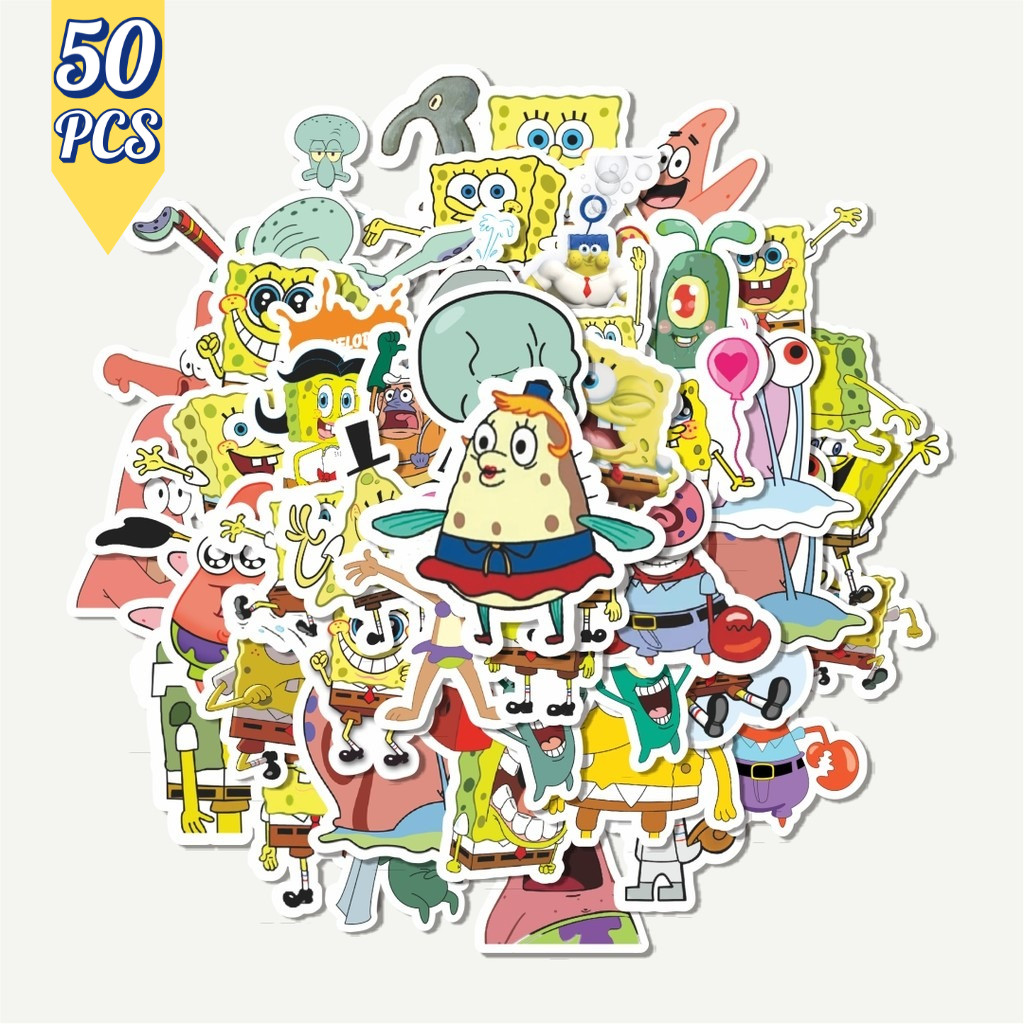 

Sticker Pack Stiker Spongebob Squarepants Universe Series Character Mix 3 | Sticker TUMBLR | Stiker LAPTOP KOPER HELM