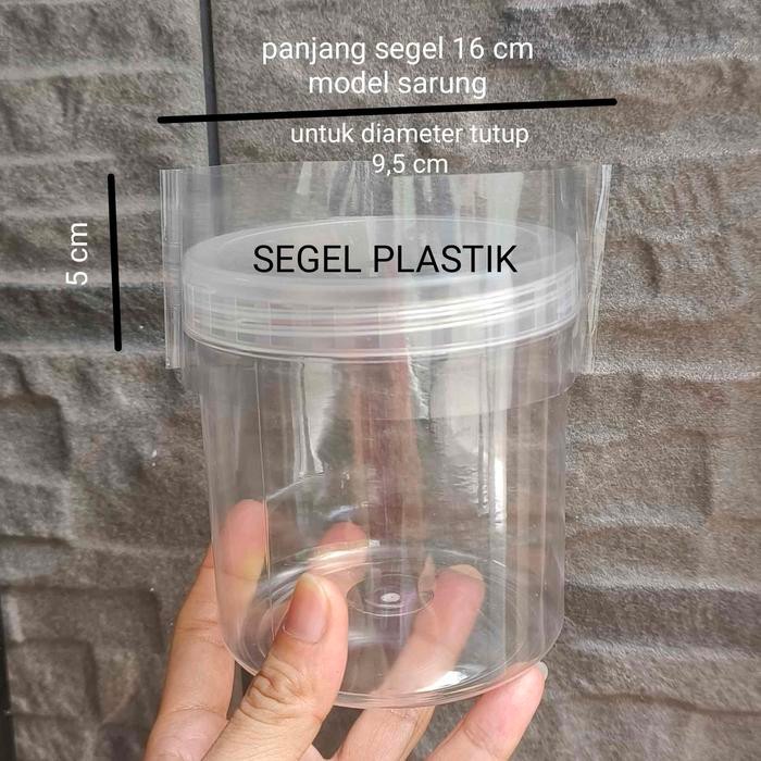 

TOPLES PLASTIK EKONOMIS (diameter 9,5cm) - 20 pc segel 9,5
