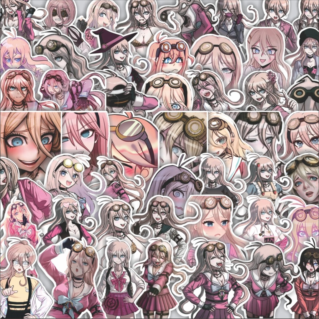 

Stiker Cutting Pack Stiker Game Anime Miu Iruma Danganronpa Isi 100Pcs Series Aesthetic Lucu Keren Untuk Koper Bahan Vynil