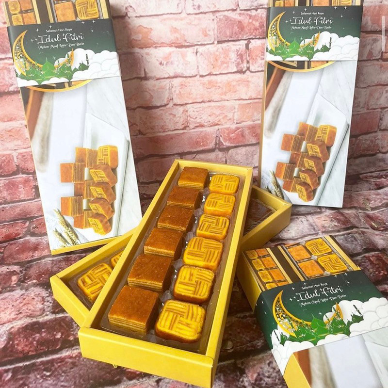 

paket kue lapis legit susu tikar premium
