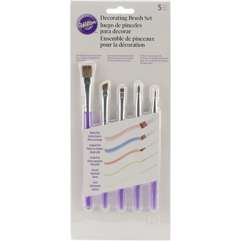 

Wilton Decorating Brush Set(5 pcs)