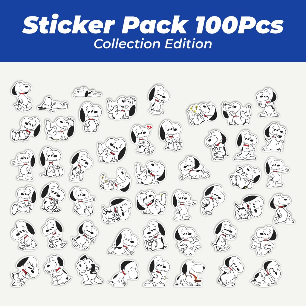 

Hot Stiker Kartun Soopy V54 Lucu Anti Air Stikers Berperekat Waterproof Sticker Decal Buat Motor Helm Buku Journal Koper Casing HP Laptop Botol Minum