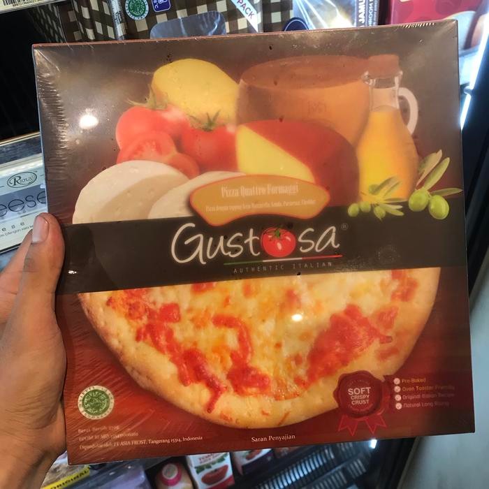 

Gustosa pizza cheese 385gr