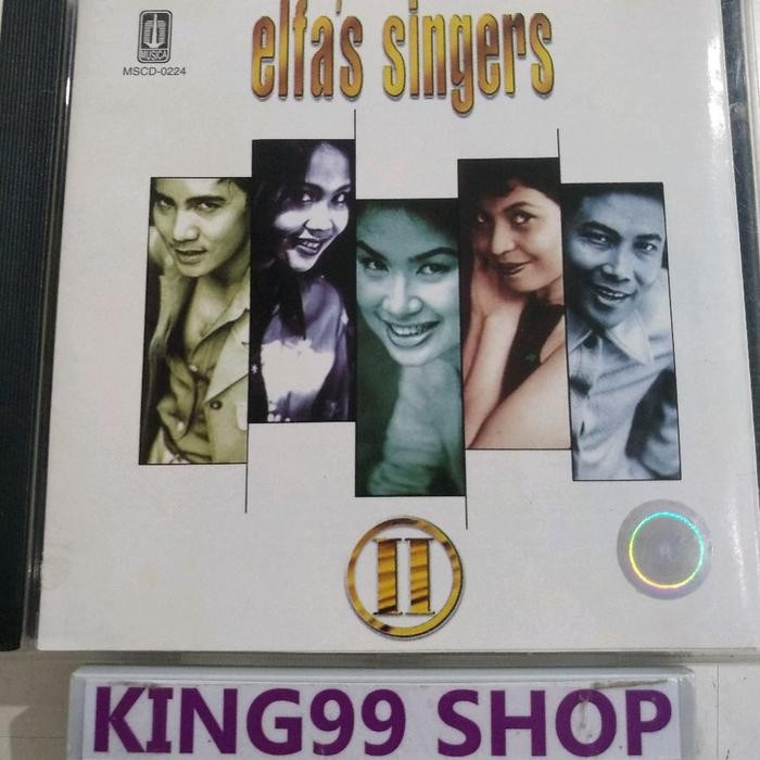 CD ELFA'S SINGERS - II. kahitna rita effendy yana julio imaniar mus mujiono kla project indra lesman