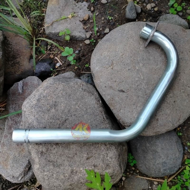 Leher Knalpot GL PRO GL MAX MEGAPRO OLD MEGAPRO NEW TIGER TIREV VERZA Diameter 35 PNP Leher Knalpot 