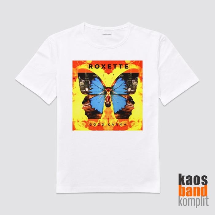 (COD) Kaos Roxette - Good Karma - white - GOOD KARMA