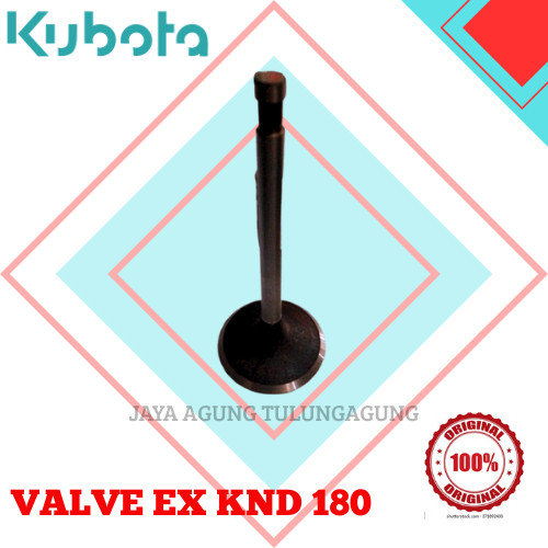 KUBOTA VALVE EXHAUST KND 180 / KUBOTA KLEP EX KND 180 / KATUP EX KND 180