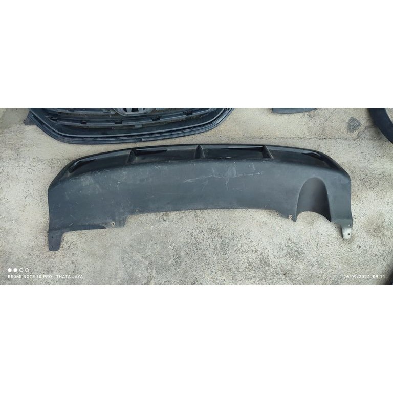 Diffuser belakang x over RC 1