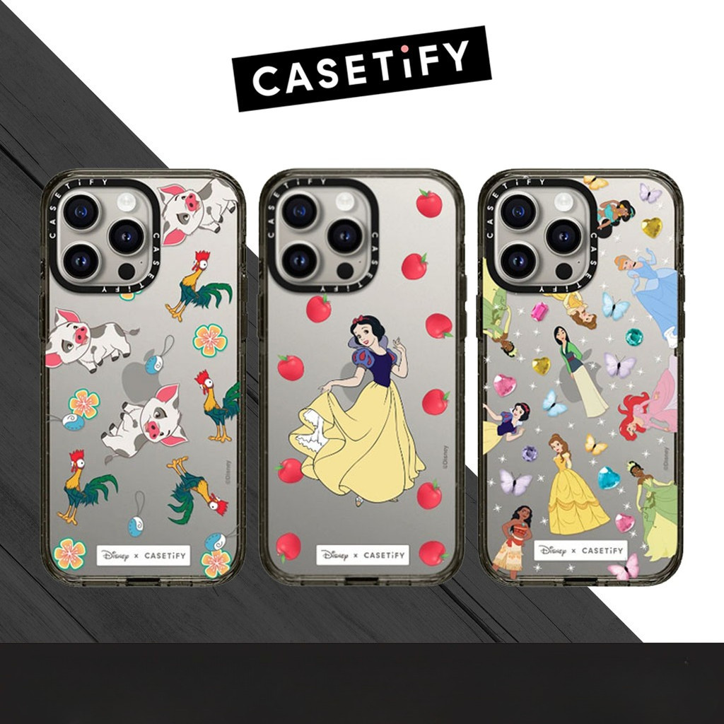 High quality phone case CASETiFY Case Lovely Disney Princess Case For iPhone 17 16promax 16pro 16plu