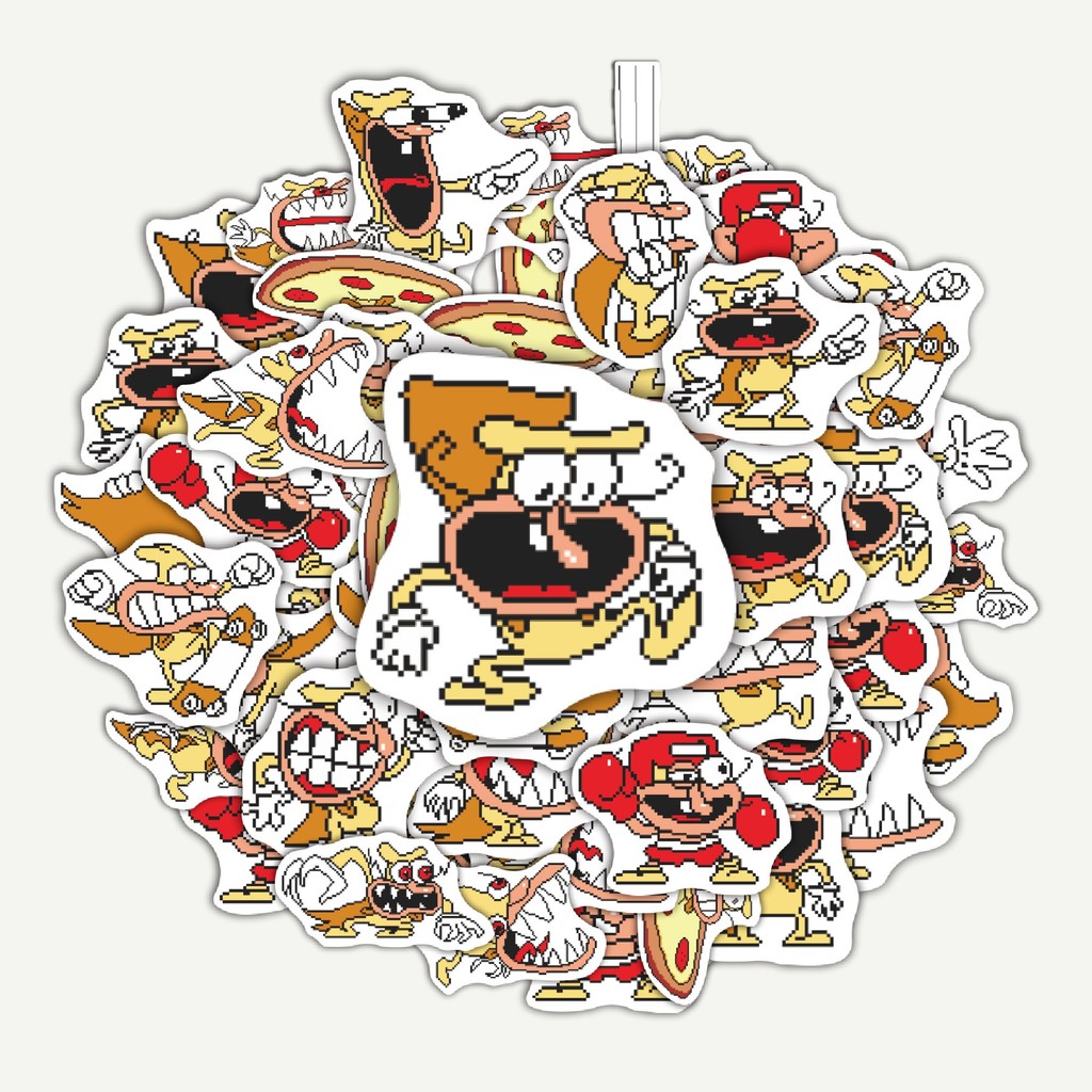 

Sticker Pack Stiker Pizaa Tower V38 | Sticker TUMBLR | Stiker LAPTOP KOPER HELM