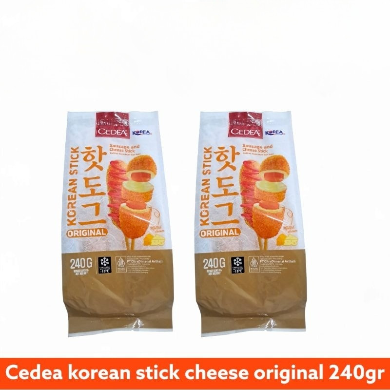 

cedea korean stick original cheese 300gram