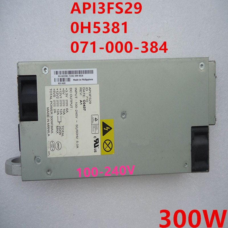 New Original PSU For DELL/EMC AX100/AX150I 300W Power Supply API3FS29 0H5381 071-000-384
