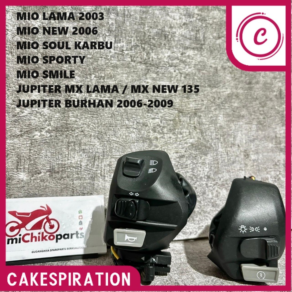 SALE Sepasang Holder Saklar Kiri Kanan Mio Series Jupiter MX Lama New Jupiter Z 2006 2007 2008 2009 