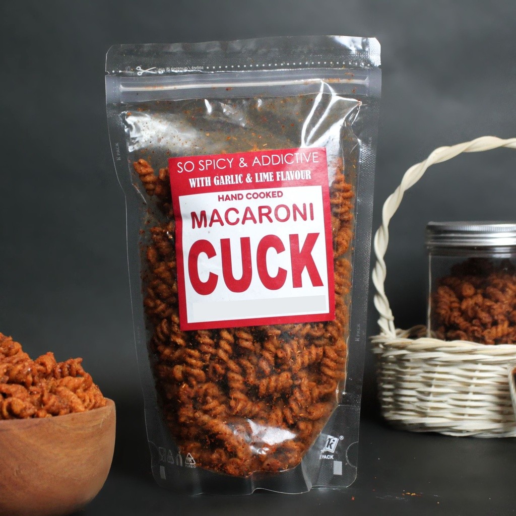 Macaroni Cuck Makaroni Uril Daun Jeruk Kemasan 200 Gram