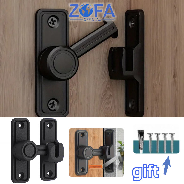 Slot Kunci Lemari Pintu Tekuk Siku 90° Kunci Pintu Sleding Kunci Pintu Geser Sliding