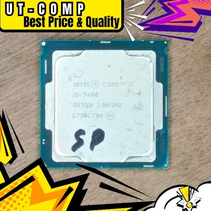 Intel Core i5 Gen 7 | LGA1151 3.4GHz (Bekas - CPU Only)