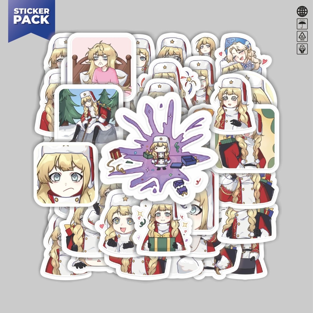 

[100PCS]Stiker Pack Stiker Funny Character Anya The Newyears Helper Aesthetic Vinyl Anti Air Dekorasi Sticker Laptop Buku Journal Koper Helm Casing HP Gitar Helm Skateboard