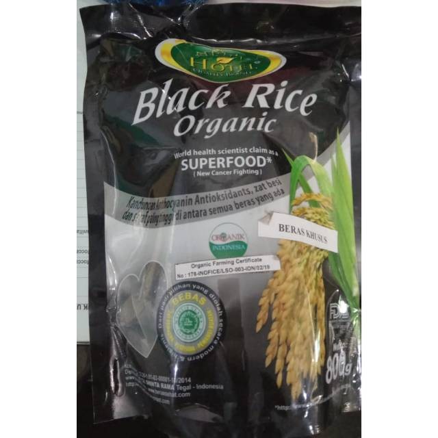 

Beras Hitam Organik Superfood Hotel