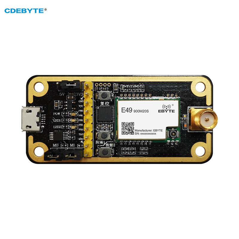 CMT2300A 868/915MHz Wireless Module Test Board CDEBYTE E49-900MBL-01 Pre-soldered E49-900M20S USB In