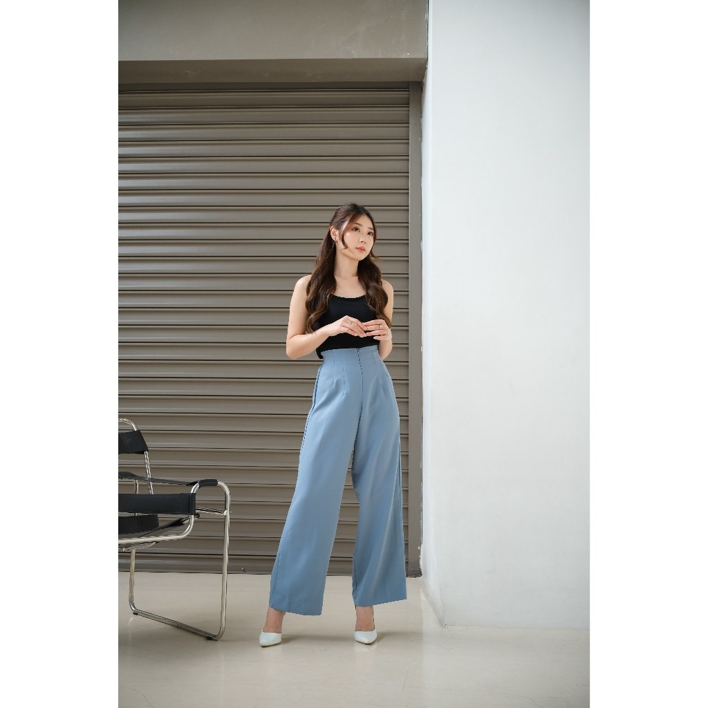 SAXCSHOP Kiyorawears - Keira Cullote Pants / Celana Panjang Wanita / Casual Pants