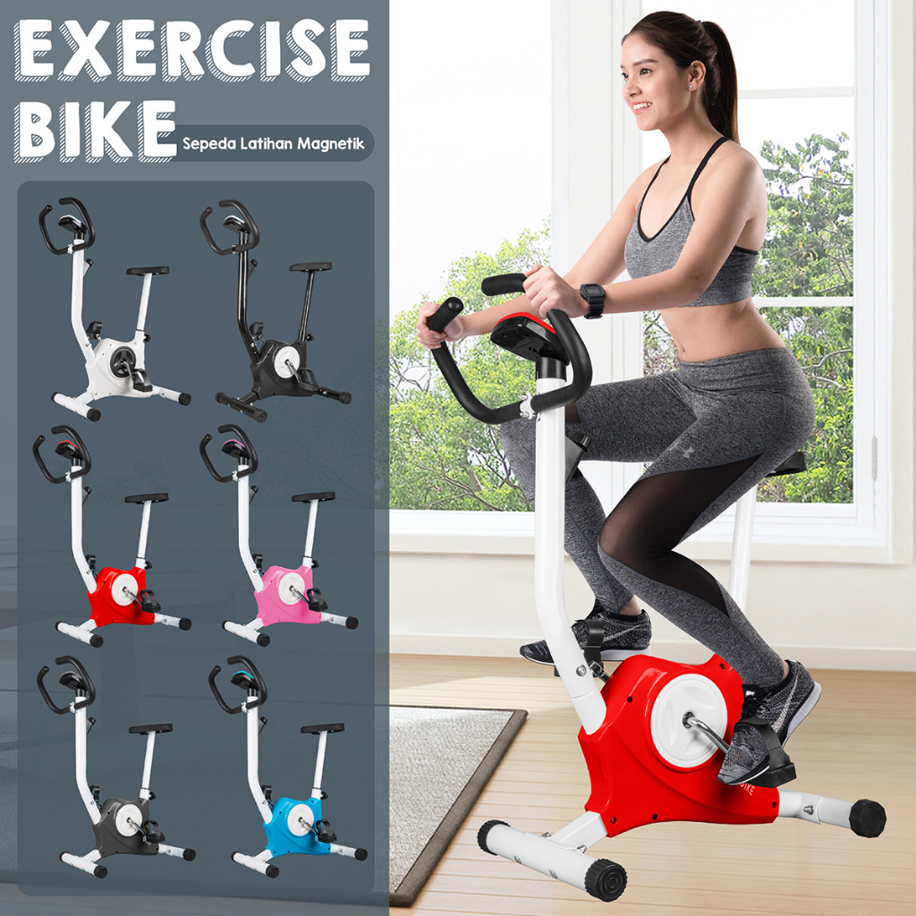 OLAHTRACK BG SPORT Sepeda Statis Spin Bike Eco Fitnes Belt Mini YS02 QUC