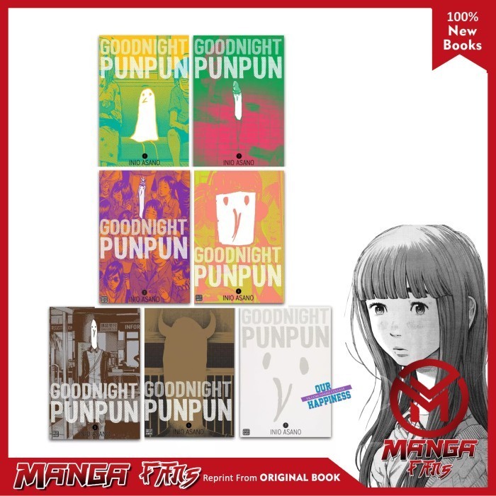 Komik Goodnight Punpun (Vol. 1-7) (english) -Velvetstore