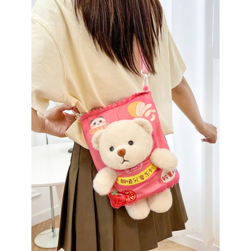 TasBagus Tas Selempang Mewah Keripik Kentang Beruang