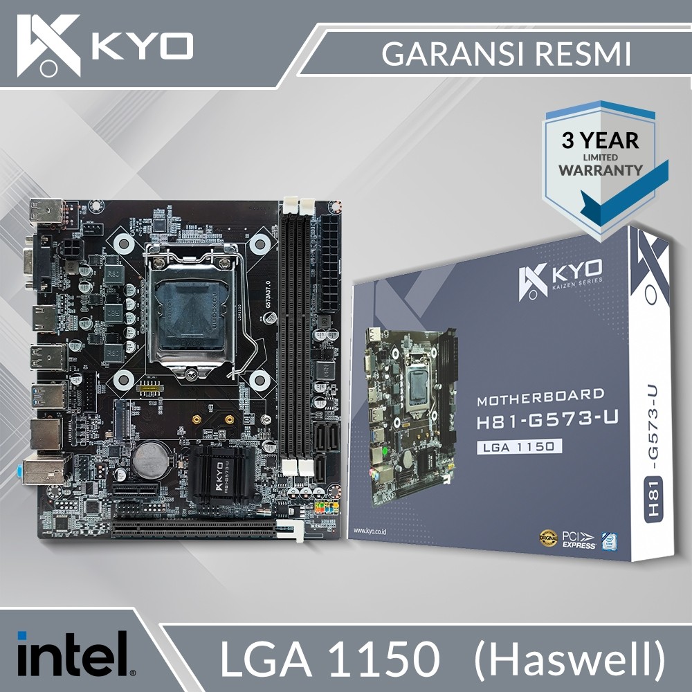 Motherboard KAIZEN H81 LGA 1150 DDR3 H81 Mainboard Mobo H81