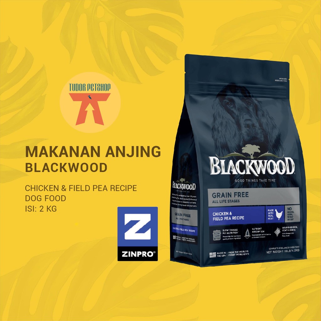 DOGFOOD BLACKWOOD GRAIN FREE CHICKEN MEAL 2 KG - MAKANAN ANJING