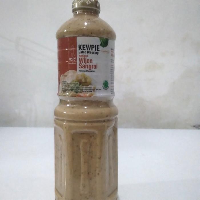 

BEST SELLER[PROMO] Kewpie Salad Dressing Roasted Sesame 1ltr / Saus Wijen Sangrai - Extra Bubble