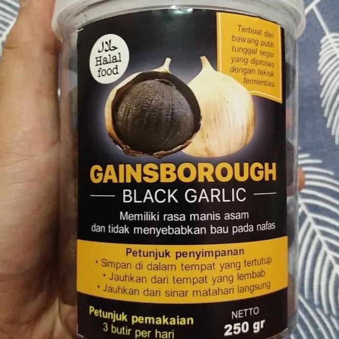 [TERLARIS] BAWANG PUTIH TUNGGAL HITAM/ BAWANG LANANG/ SOLO BLACK GARLIC 250 GRAM[TERLARIS ]