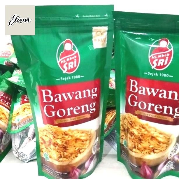 [TERLARIS] BAWANG GORENG MBOK SRI PALU - 100 gram[TERLARIS ]