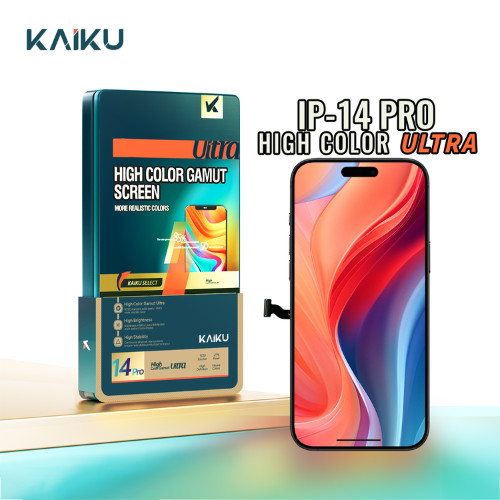 LCD Compatible For Ip 14 Pro OLED High Color Gamut Ultra Fullset Touchscreen KAIKU
